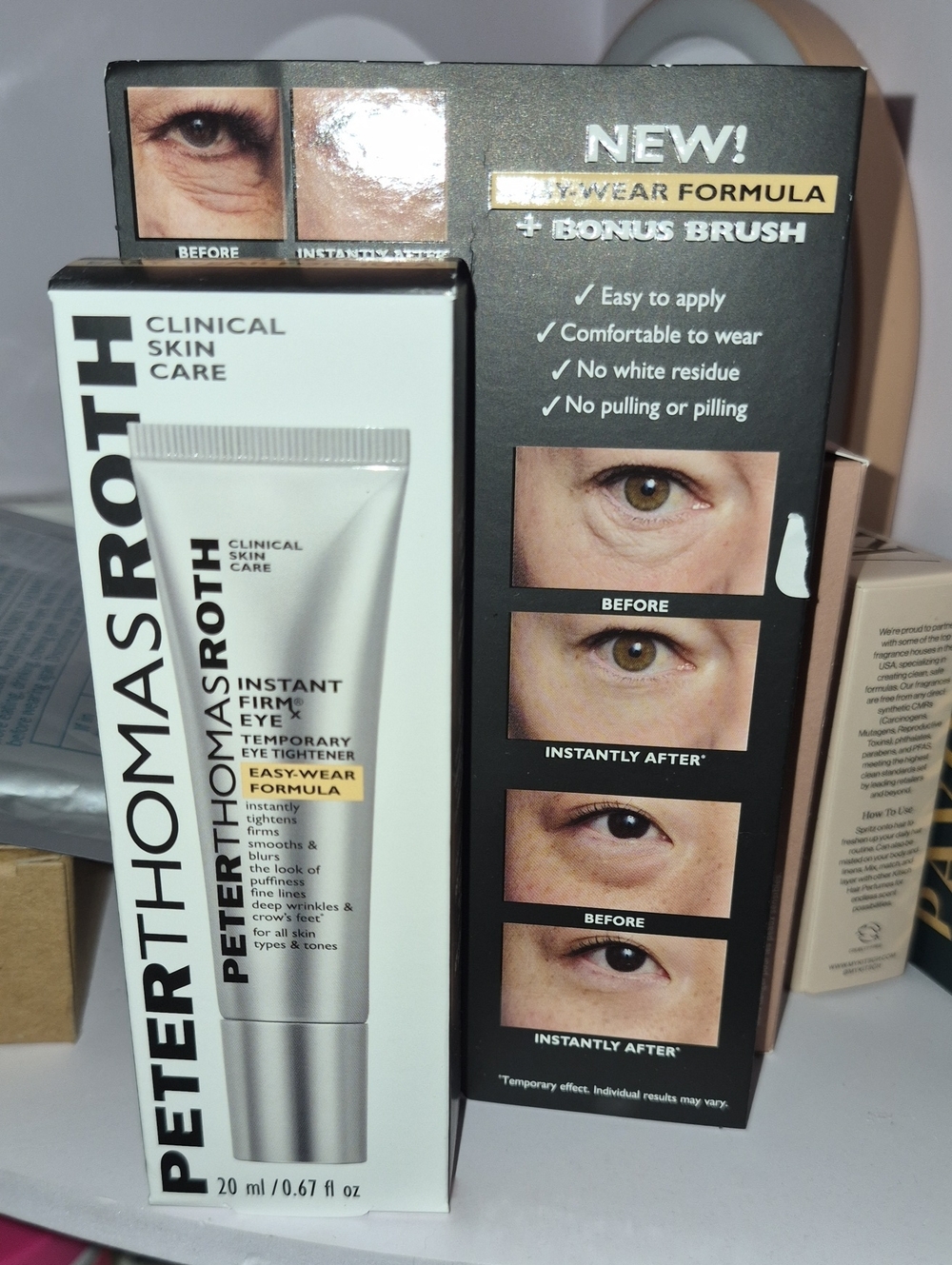 Peter Thomas Roth Eye Tightener Tube White Silver